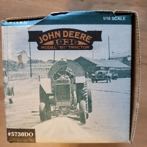 Vintage John Deere Diecast Model "BI" Tractor NIB -Stock #5730DO - Picture 6 of 9